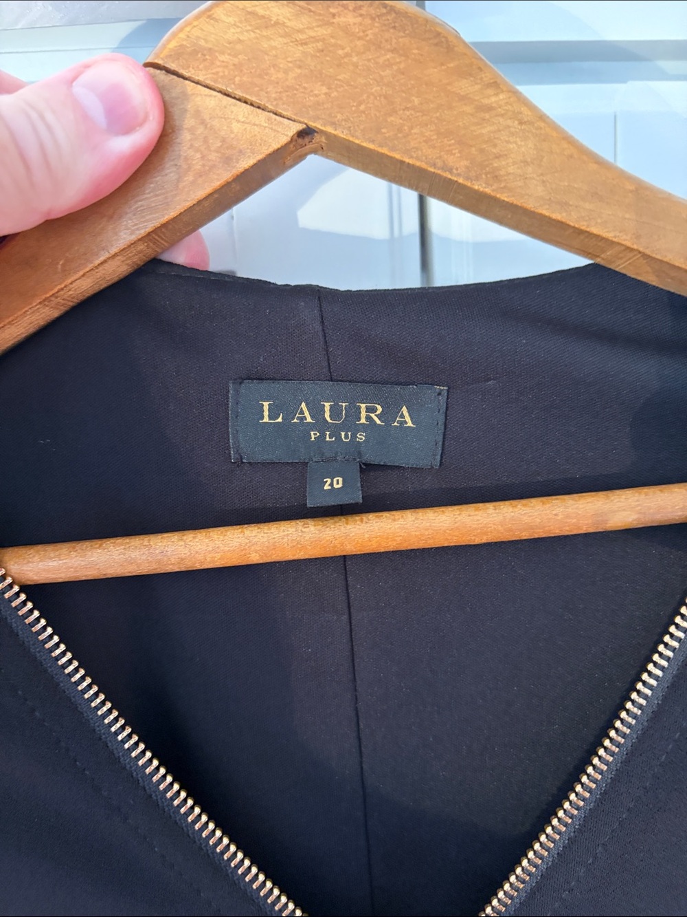 NWOT Laura Plus Black Dress - Picture 3 of 6